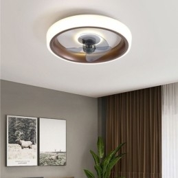 Modern mennyezeti ventilátor világítással Távirányítós mennyezeti lámpaventilátor