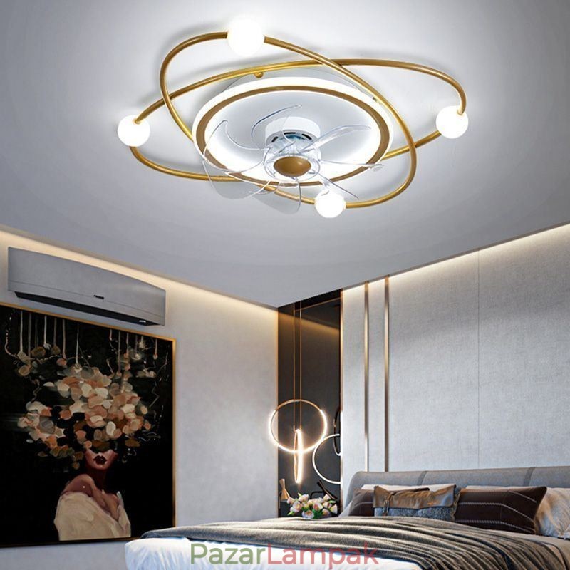 Modern mennyezeti ventilátorok Beltéri világítás Étkező