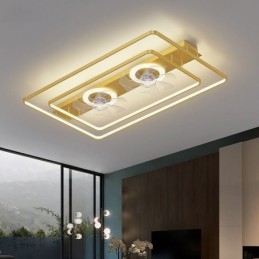Modern süllyesztett mennyezeti ventilátor világítással, távirányítóval