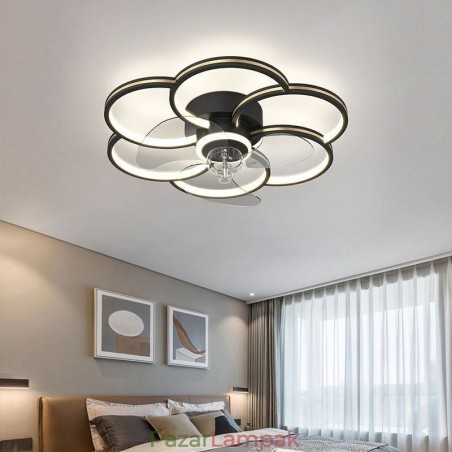 Mennyezeti ventilátorok Fényekkel Csillár Ventilateur Mennyezeti ventilátorok Fényekkel Csillár Ventilateur