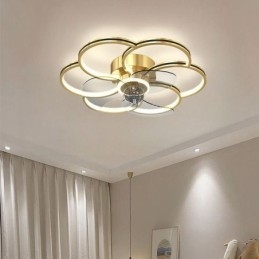 Mennyezeti ventilátorok Fényekkel Csillár Ventilateur