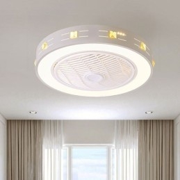 Ultravékony mennyezeti ventilátor, láthatatlan mennyezeti ventilátor fénnyel
