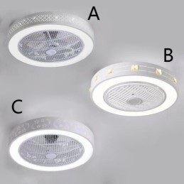 Ultravékony mennyezeti ventilátor, láthatatlan mennyezeti ventilátor fénnyel