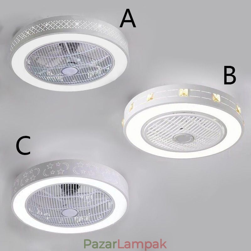 Ultravékony mennyezeti ventilátor, láthatatlan mennyezeti ventilátor fénnyel