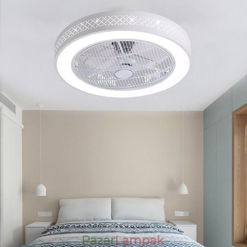 Ultravékony mennyezeti ventilátor, láthatatlan mennyezeti ventilátor fénnyel