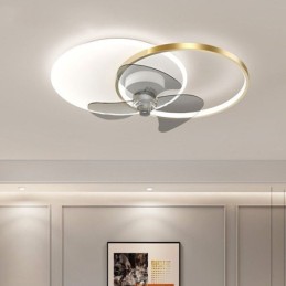 Mennyezeti ventilátor lámpa Modern Art Deco világítótestek