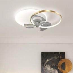 Mennyezeti ventilátor lámpa Modern Art Deco világítótestek