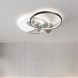 Mennyezeti ventilátor lámpa Modern Art Deco világítótestek