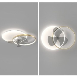 Mennyezeti ventilátor lámpa Modern Art Deco világítótestek