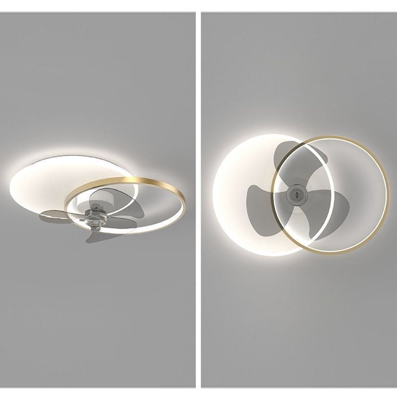 Mennyezeti ventilátor lámpa Modern Art Deco világítótestek