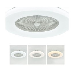 Ventilátor mennyezeti lámpa, háromfokozatú fényerősség, 3 sebességes távirányító