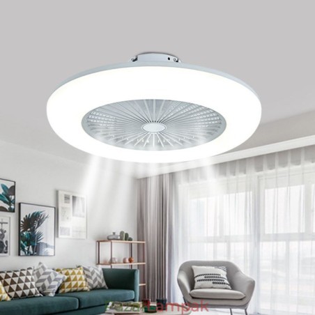 Háromfokozatú ventilátor mennyezeti világítás távirányítóval 3 sebességes Háromfokozatú ventilátor mennyezeti világítás távirányítóval 3 sebességes