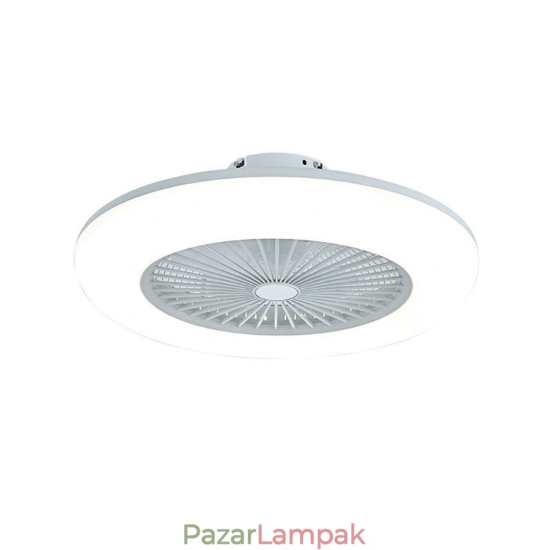 Háromfokozatú ventilátor mennyezeti világítás távirányítóval 3 sebességes