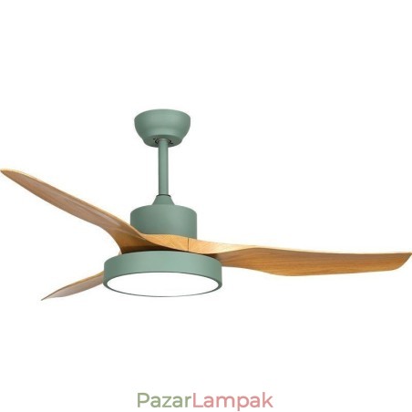 Mennyezeti ventilátor távirányítóval, 3 lapáttal