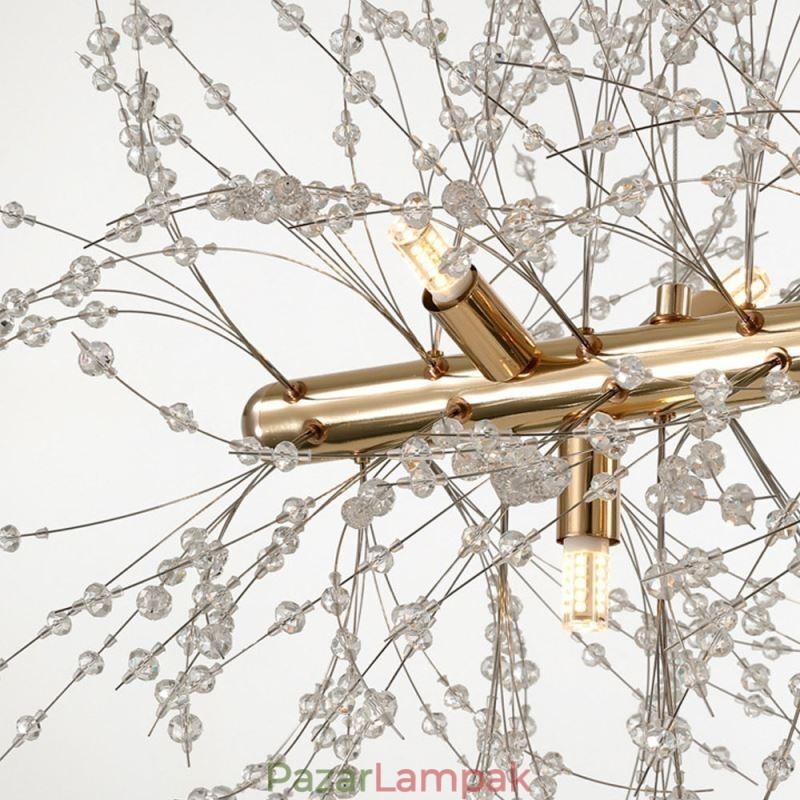 Tűzijáték függőlámpa Modern függőlámpa