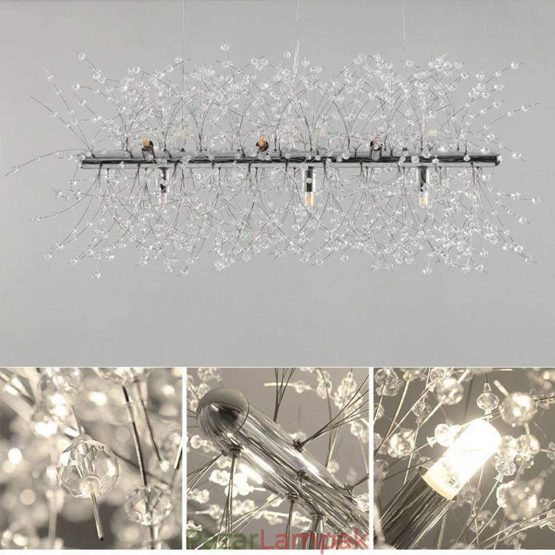 Tűzijáték függőlámpa Modern függőlámpa