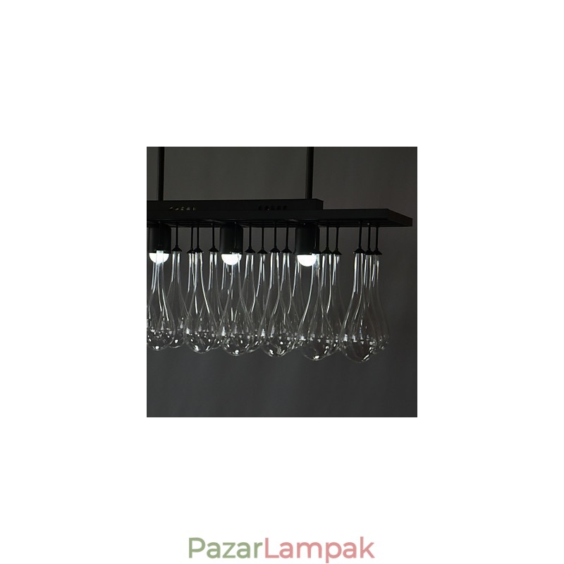 Modern kortárs kristályfestmény fémcsillár