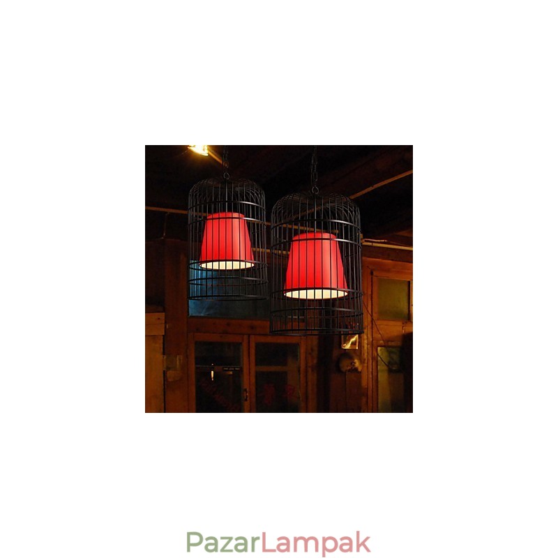 Csillár Hagyományos Klasszikus Retro Lámpás Fém