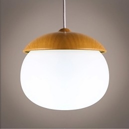 Modern, modern, mini stílusú fa bambusz csillár