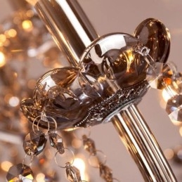 Nagy európai kristálycsillár elegáns függőlámpa