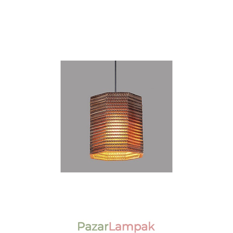 Függesztett lámpa 1 könnyű modern szövet anyaga