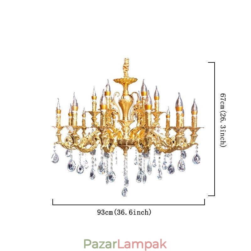 Kristálycsillár Modern luxus mennyezeti lámpák Otthoni világítás Dekorációs lámpa