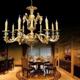 Crystal Chandelier Modern luxus mennyezeti lámpák Otthoni világítás Kreatív Lámpa világítás