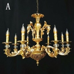 Crystal Chandelier Modern luxus mennyezeti lámpák Otthoni világítás Kreatív Lámpa világítás