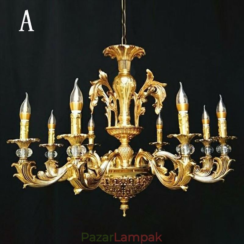Crystal Chandelier Modern luxus mennyezeti lámpák Otthoni világítás Kreatív Lámpa világítás