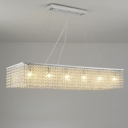 Európai kristálycsillár luxus dekorációs mennyezeti lámpa 12 lámpával