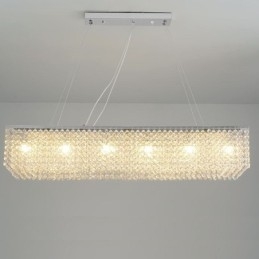 Európai kristálycsillár luxus dekorációs mennyezeti lámpa 12 lámpával