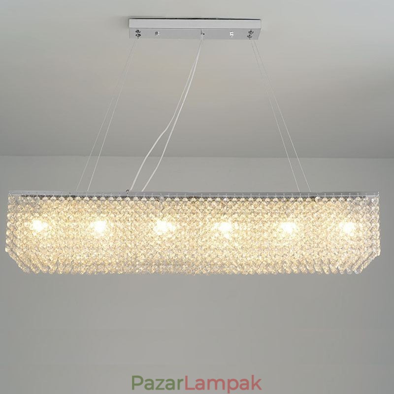 Európai kristálycsillár luxus dekorációs mennyezeti lámpa 12 lámpával