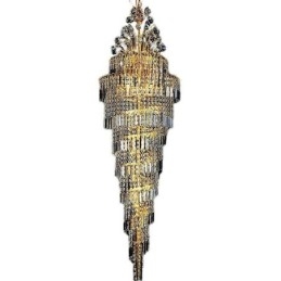 Elegáns Crystal Empire csillár európai luxus hosszú medál