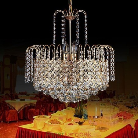 Luxus kristálycsillár Modern, elegáns függőlámpa Luxus kristálycsillár Modern, elegáns függőlámpa
