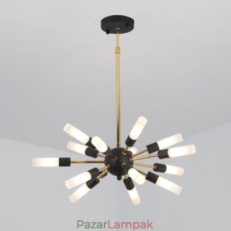 Nordic függőlámpa kreatív kerek csillár lámpa