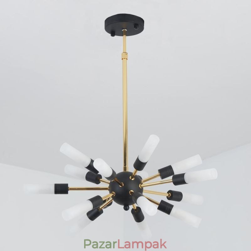 Nordic függőlámpa kreatív kerek csillár lámpa