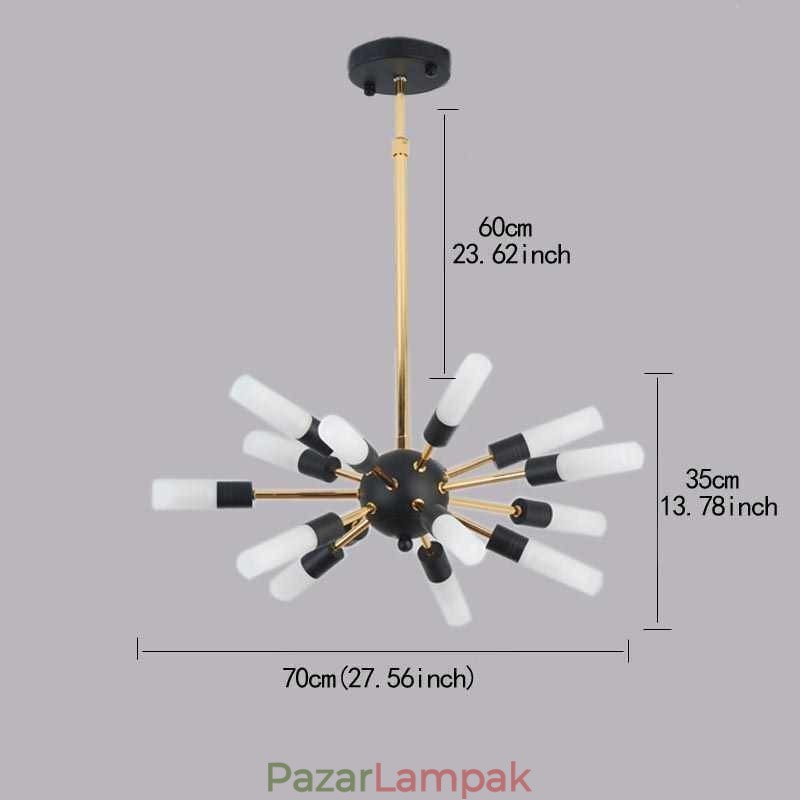 Nordic függőlámpa kreatív kerek csillár lámpa