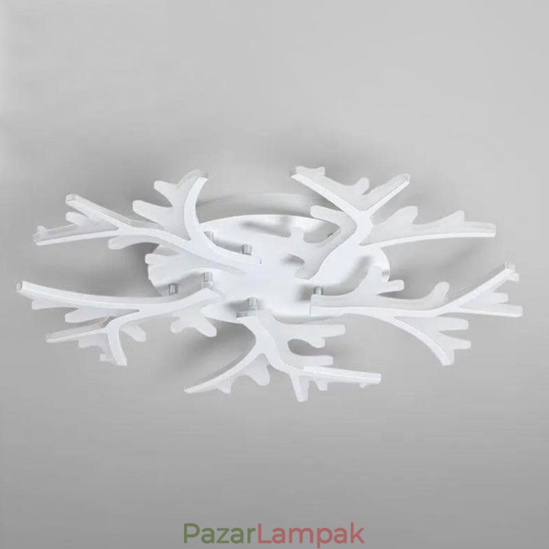 Süllyesztett, modern, minimalista agancs mennyezeti lámpa