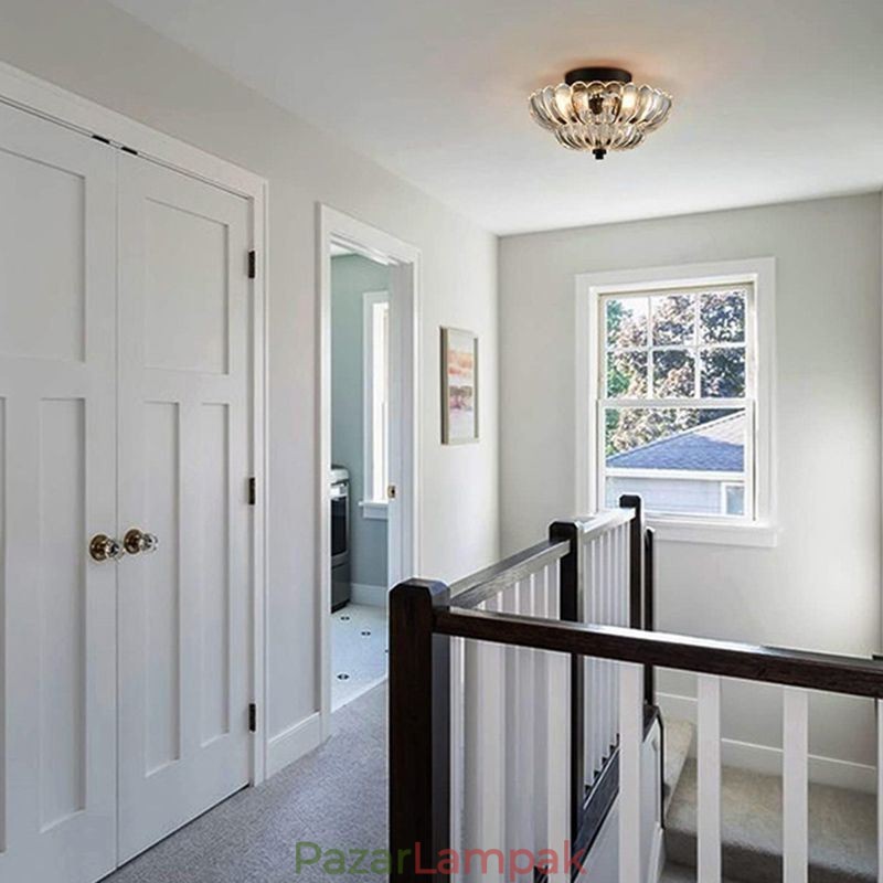 Modern, egyszerű süllyeszthető Lotus mennyezeti lámpa