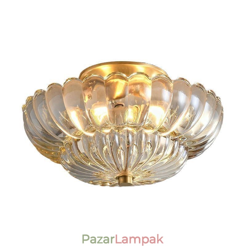 Modern, süllyesztett Lotus mennyezeti lámpa