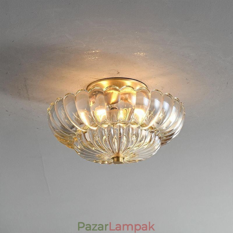 Modern, süllyesztett Lotus mennyezeti lámpa