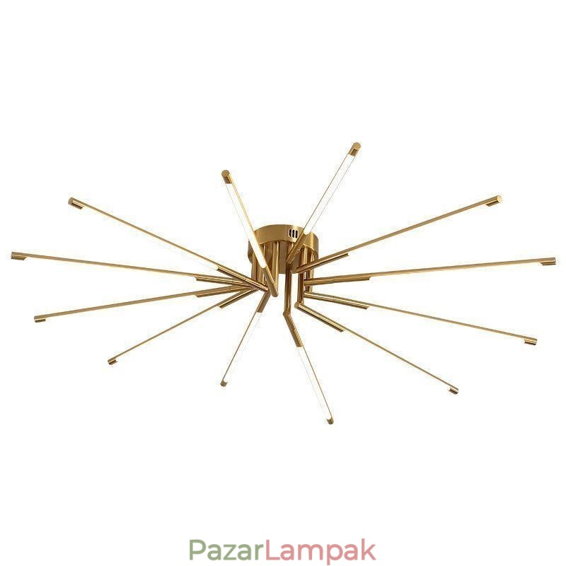 Egyszerű süllyesztett tűzijáték mennyezeti lámpa