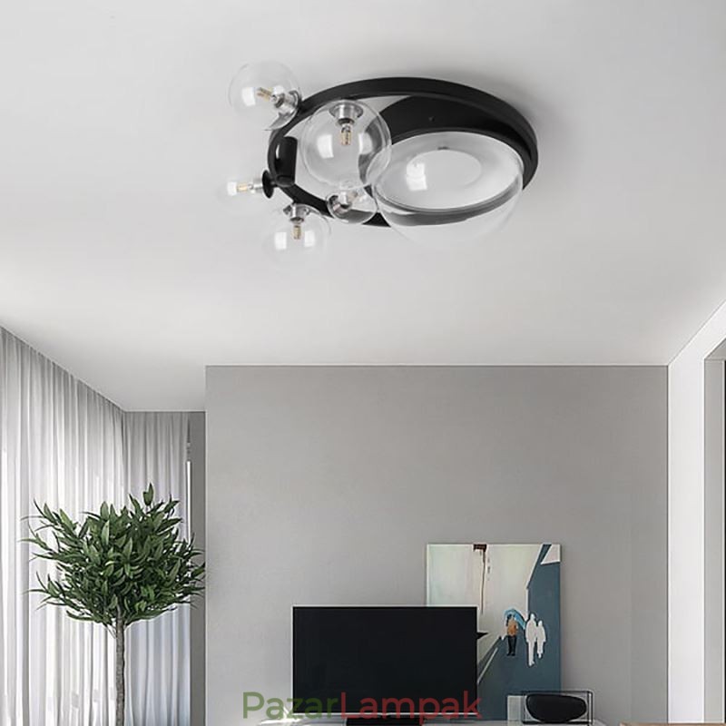 Falba süllyesztett modern minimalista dekoratív üveg mennyezeti lámpa