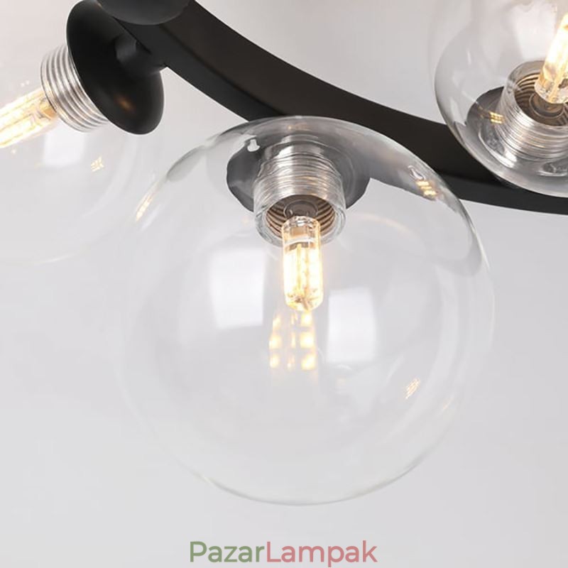 Falba süllyesztett modern minimalista dekoratív üveg mennyezeti lámpa