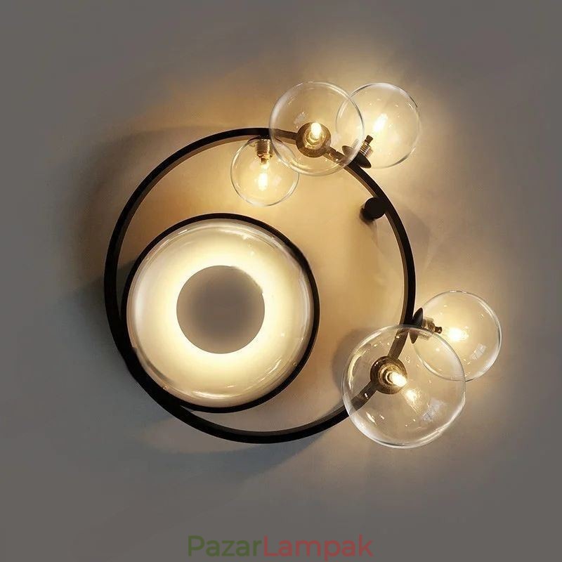 Falba süllyesztett modern minimalista dekoratív üveg mennyezeti lámpa