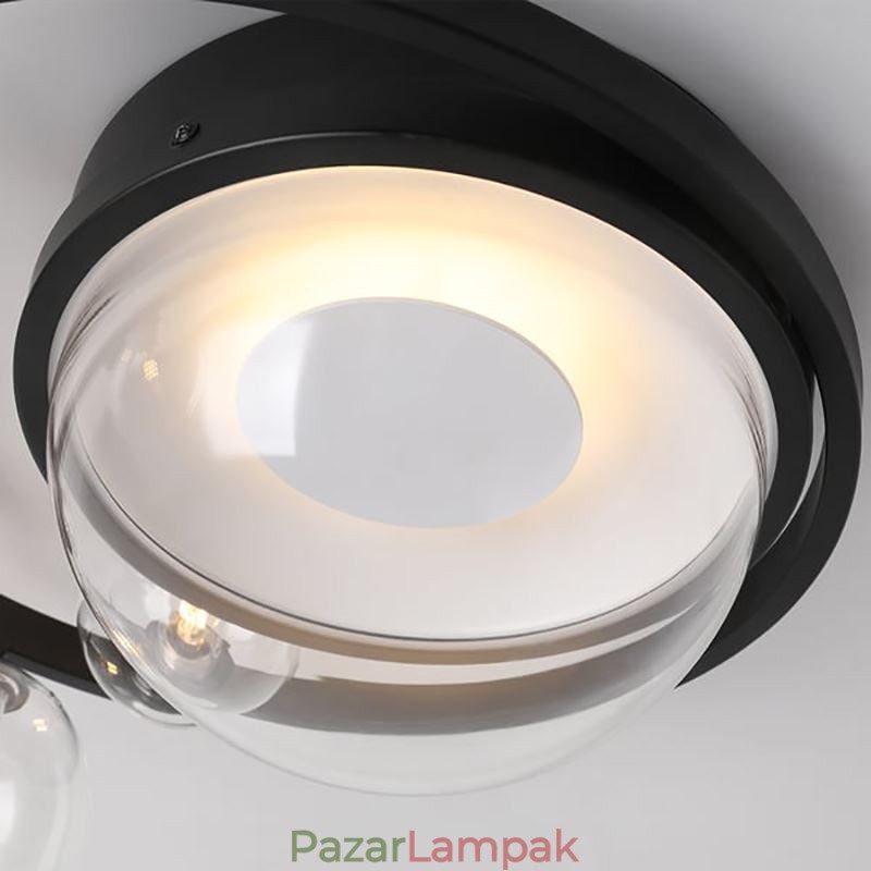 Falba süllyesztett modern minimalista dekoratív üveg mennyezeti lámpa