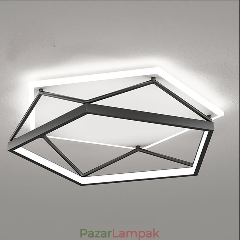 Falba süllyesztett üreges háromdimenziós mennyezeti lámpa, 55 cm