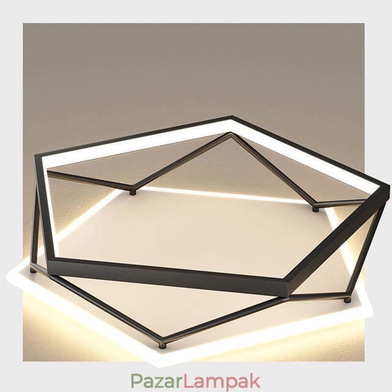 Falba süllyesztett üreges háromdimenziós mennyezeti lámpa, 55 cm