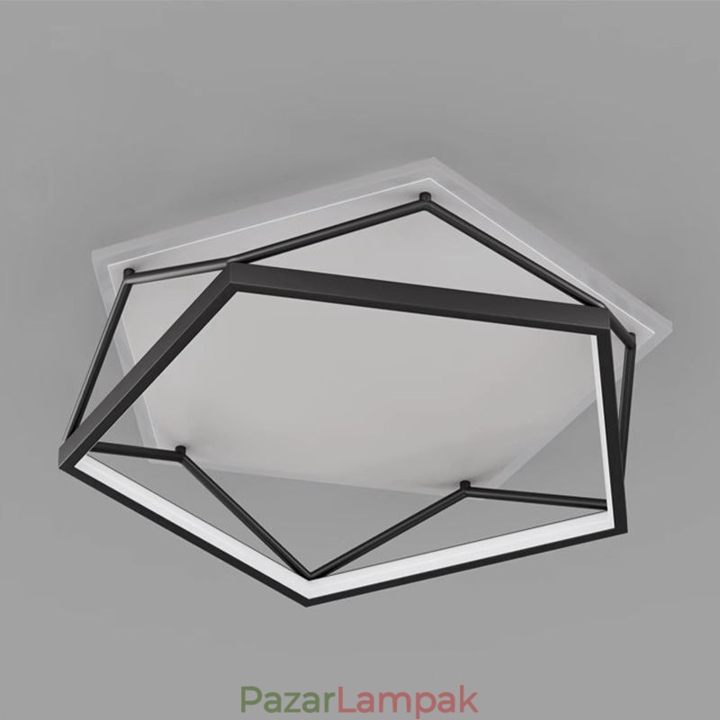 Falba süllyesztett üreges háromdimenziós mennyezeti lámpa, 55 cm
