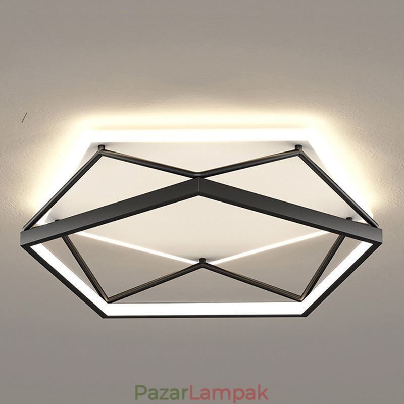 Falba süllyesztett üreges háromdimenziós mennyezeti lámpa, 55 cm